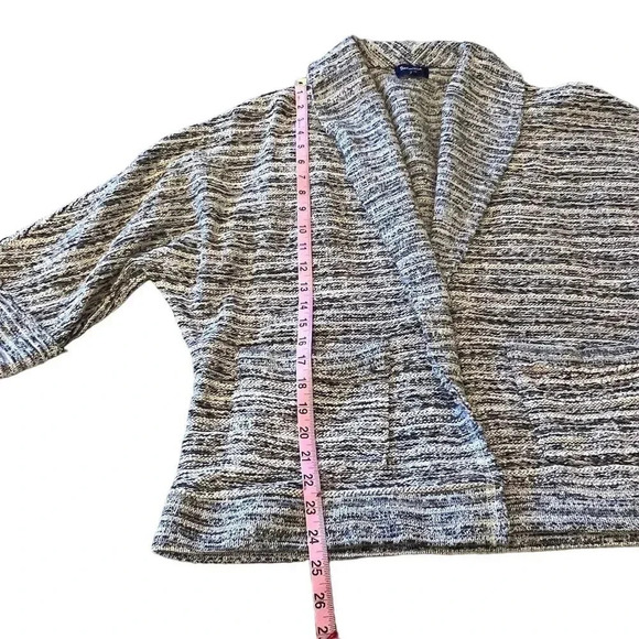 Splendid Women's Multicolor Tweed Dolman Sleeve Cardigan Sweater L - Picture 6 of 11